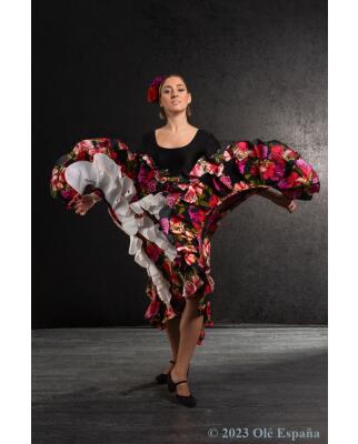 Flamencoskirt Olè España Rocio