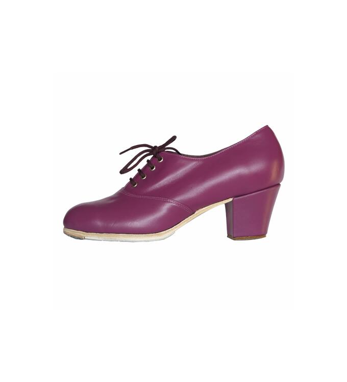 Flamencoschuh Gallardo Abotinado S Glattleder