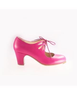 Zapato Flamenco Cordones Calados