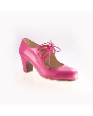 Zapato Flamenco Cordones Calados