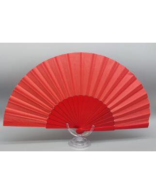 Flamenco Übungsfächer lackiert 32 cm rot rot