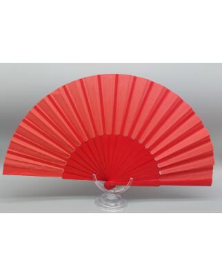 Flamenco Übungsfächer lackiert 32 cm rot rot