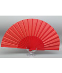 Flamenco Übungsfächer lackiert 32 cm rot rot