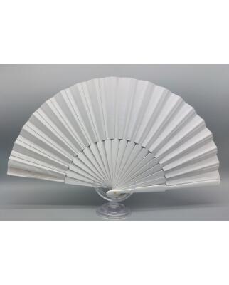 Abanico Pericon de Baile Flamenco 32 cm blanco blanco