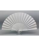 Abanico Pericon de Baile Flamenco 32 cm blanco blanco
