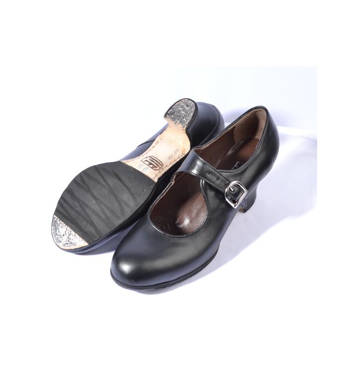 Flamencoschuh Gallardo Mabel Glattleder