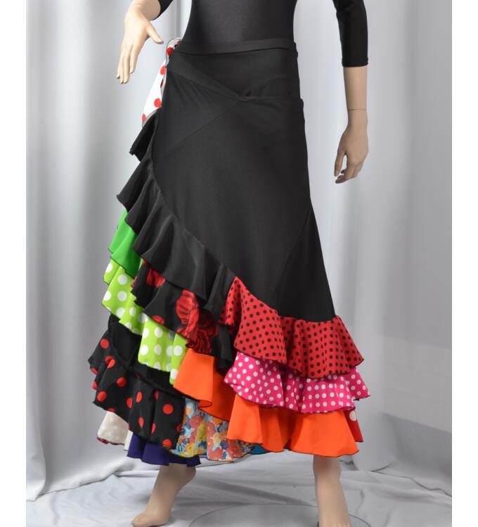 Falda de Flamenco Olè España Alegria III Colores