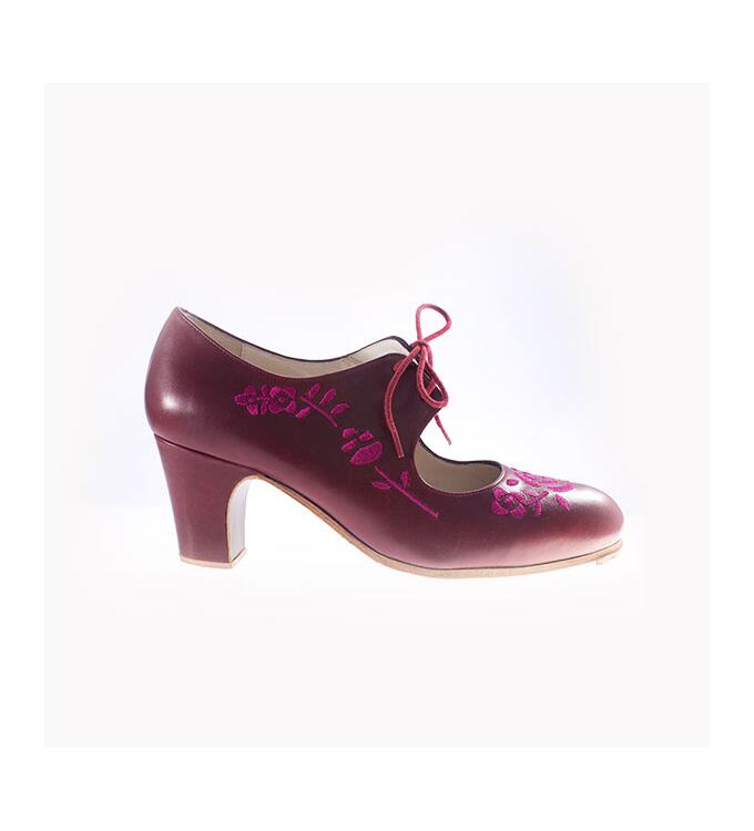 Flamencoschuh Bordado Cordonera