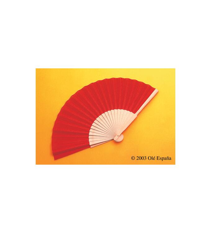 Taschenfächer natur, 23 cm lang gelb