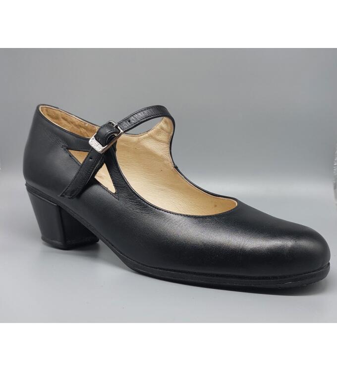 Flamencoschuh Martinete Semiprofessional Glattleder Einzelpaar Gr. 42 Weite B (Deutsche Gr.43)