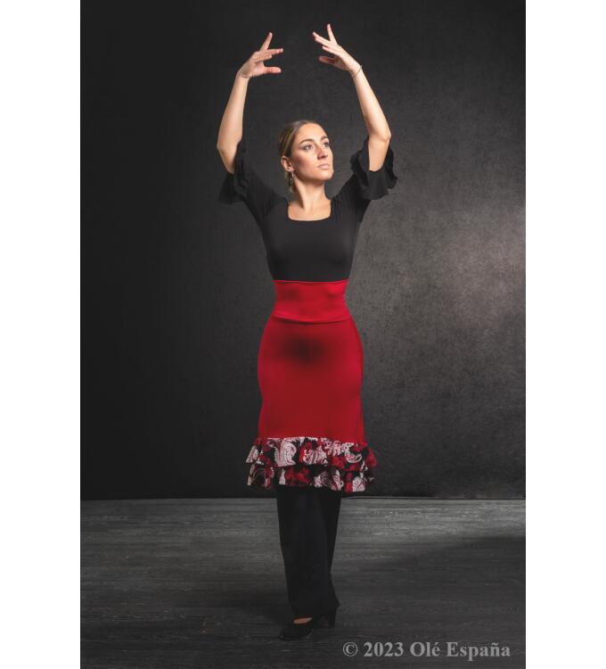 Flamencoskirt Olè España Garrotin II