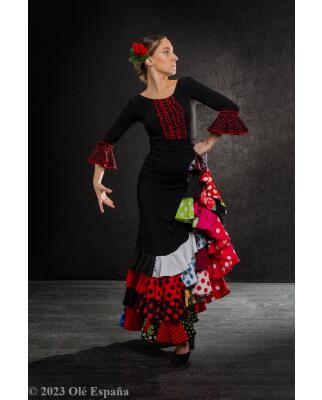 Flamencoskirt Olè España Buleria Colores
