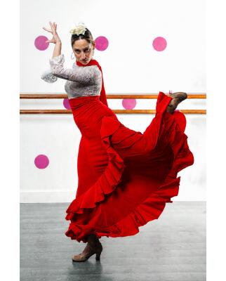 Flamencoskirt Olè España Isabel Liso