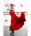 Flamencoskirt Olè España Isabel Liso