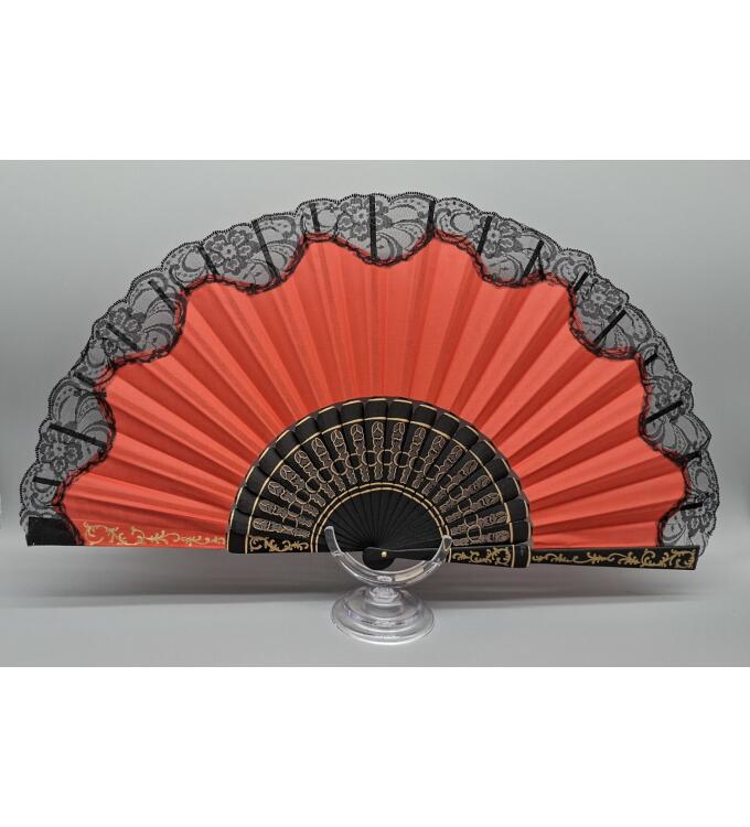Abanico Pericón de Baile Flamenco Profesional 32 cm