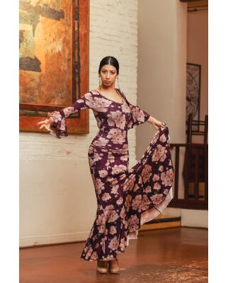 Langarmbody Cejilla Estampado Einzelstück Gr. M
