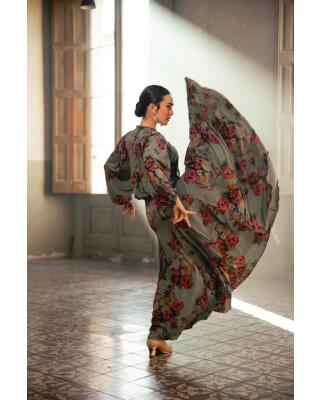 Flamencorock Cala Estampado Einzelstück Größe XL
