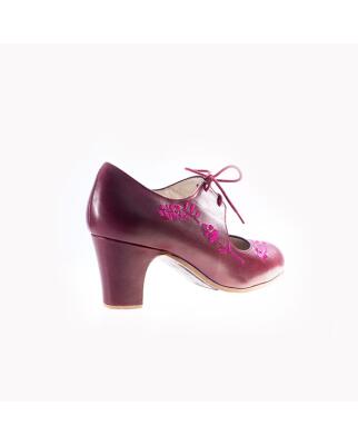 Flamencoschuh Bordado Cordonera
