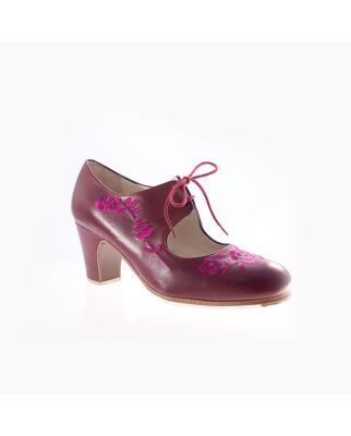 Flamencoschuh Bordado Cordonera