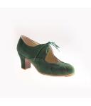Zapato Flamenco Acuarela Cordones