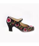 Flamencoschuh Bordado Correa II