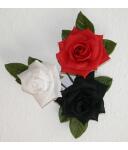 Small fabric rose