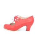 Flamencoschuh Cordones Calados Einzelpaar rot Gr. 39