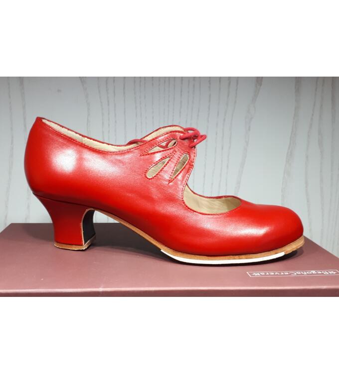 Flamencoschuh Cordones Calados Größe 38 1/2