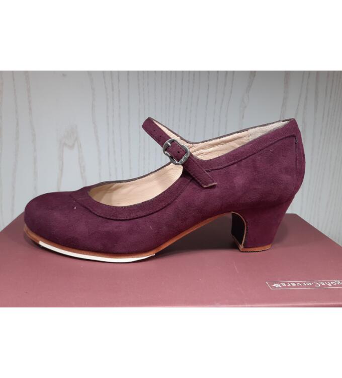 OFERTA ZAPATOS BAILE FLAMENCO BEGOÑA CERVERA MOD. SALON CORREA