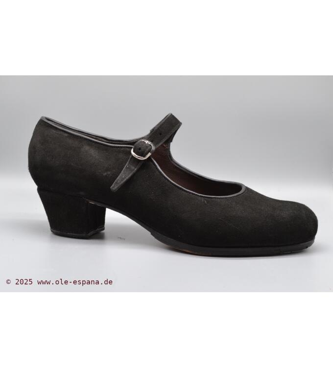 Flamencoschuh Gallardo Mercedes Tacon Cubano 3 cm Standardausführung 35 extra weit (AAA)