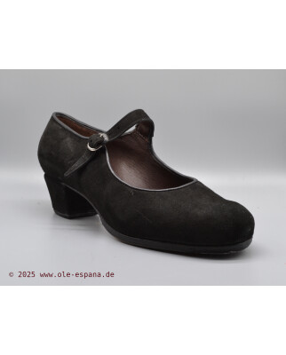 Flamencoschuh Gallardo Mercedes Tacon Cubano 3 cm Standardausführung 35 extra weit (AAA)