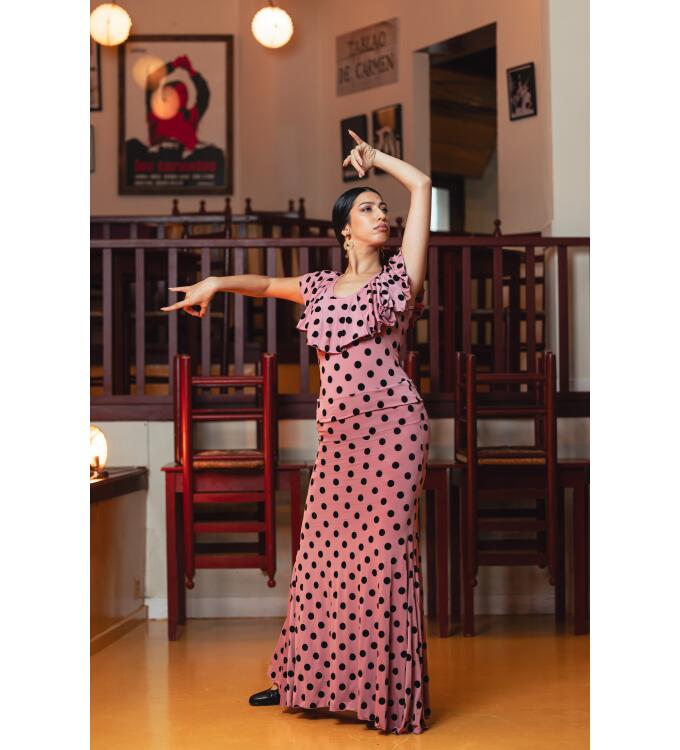Flamencoskirt Davedans Mirabel Estampado