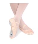 Ballet Flat Intermezzo Stretch Canvas Shoes rosa 32