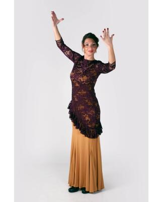 Camiseta Benalup burdeos (ET343)