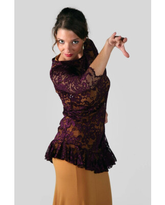 Camiseta Benalup L burdeos (ET343)