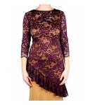 Camiseta Benalup burdeos (ET343)