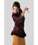 Camiseta Benalup L burdeos (ET343)