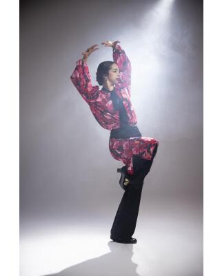 Falda de Flamenco - Pantalon Niebla