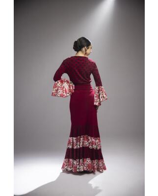 Falda de Flamenco Lava