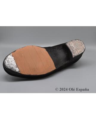 Zapato Flamenco Gallardo Mercedes Tacon Cubano 3 cm