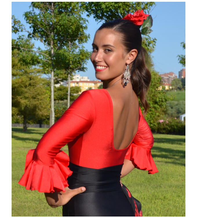 Maillot media manga 4163  malva (LY70)