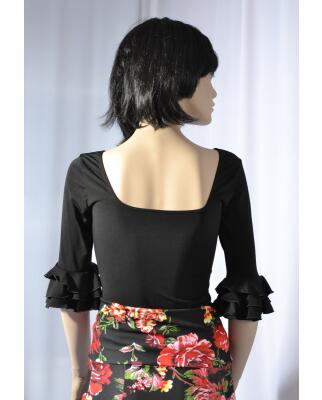 Halbarm-Shirt Imma bordeaux (PA29) L