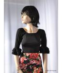 Halbarm-Shirt Imma bordeaux (PA29) L
