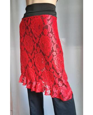 Flamenco Überrock Einzelstücke in Türkis Gr. 38