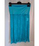 Flamenco Überrock Einzelstücke in Türkis Gr. 38