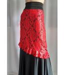 Flamenco Überrock Einzelstücke in Türkis Gr. 38