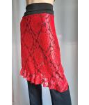 Flamenco Überrock Einzelstücke in Türkis Gr. 38