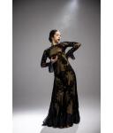 Flamencokleid Raíz Einzelstück Gr. S / L 131cm