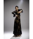 Flamencokleid Raíz Einzelstück Gr. S / L 131cm