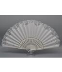 Tanzfächer mit Spitzen, Tanzgröße 32 cm lang